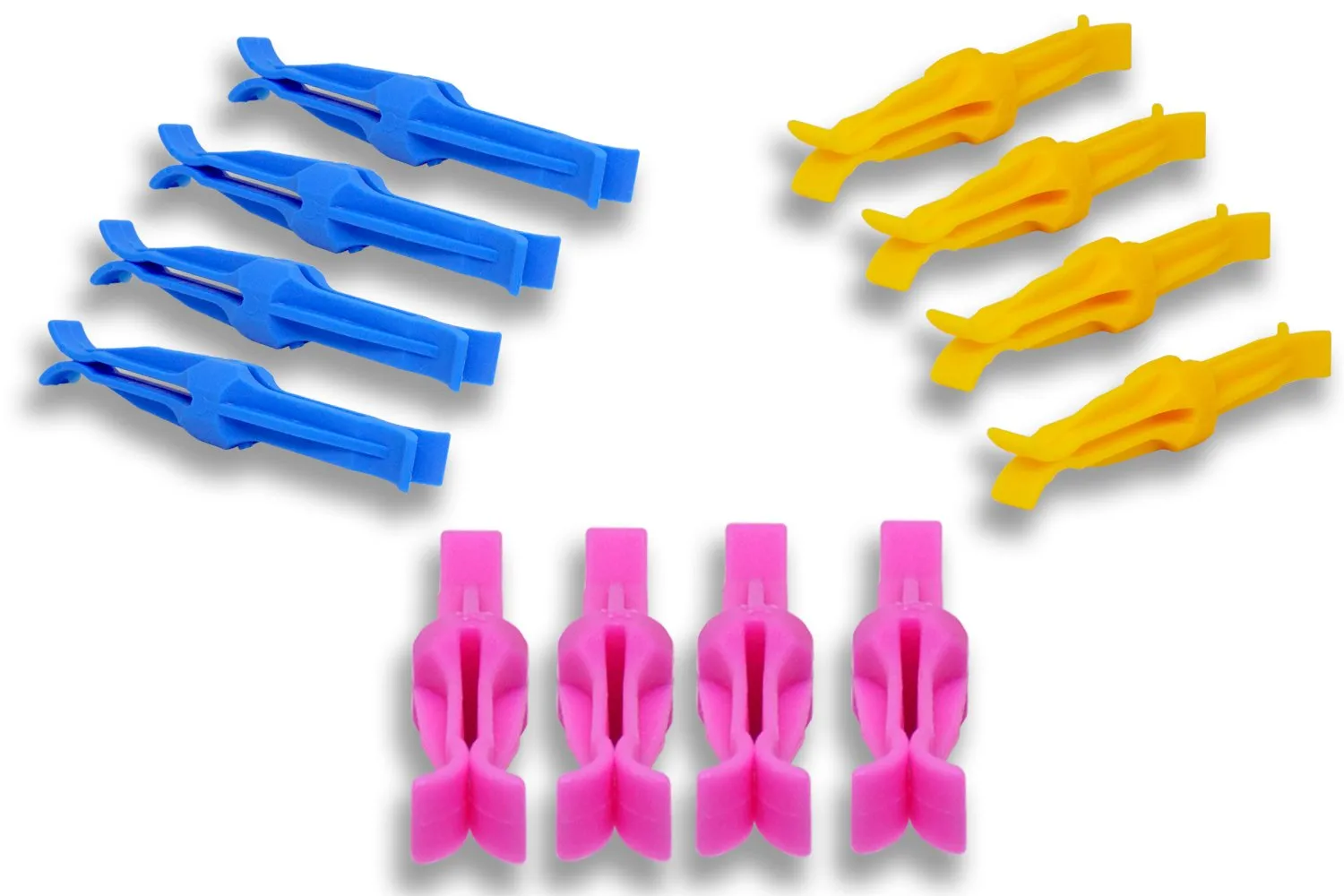 1209 Premium Plastic Cloth Hanging Clips/Pegs - 12 Pcs