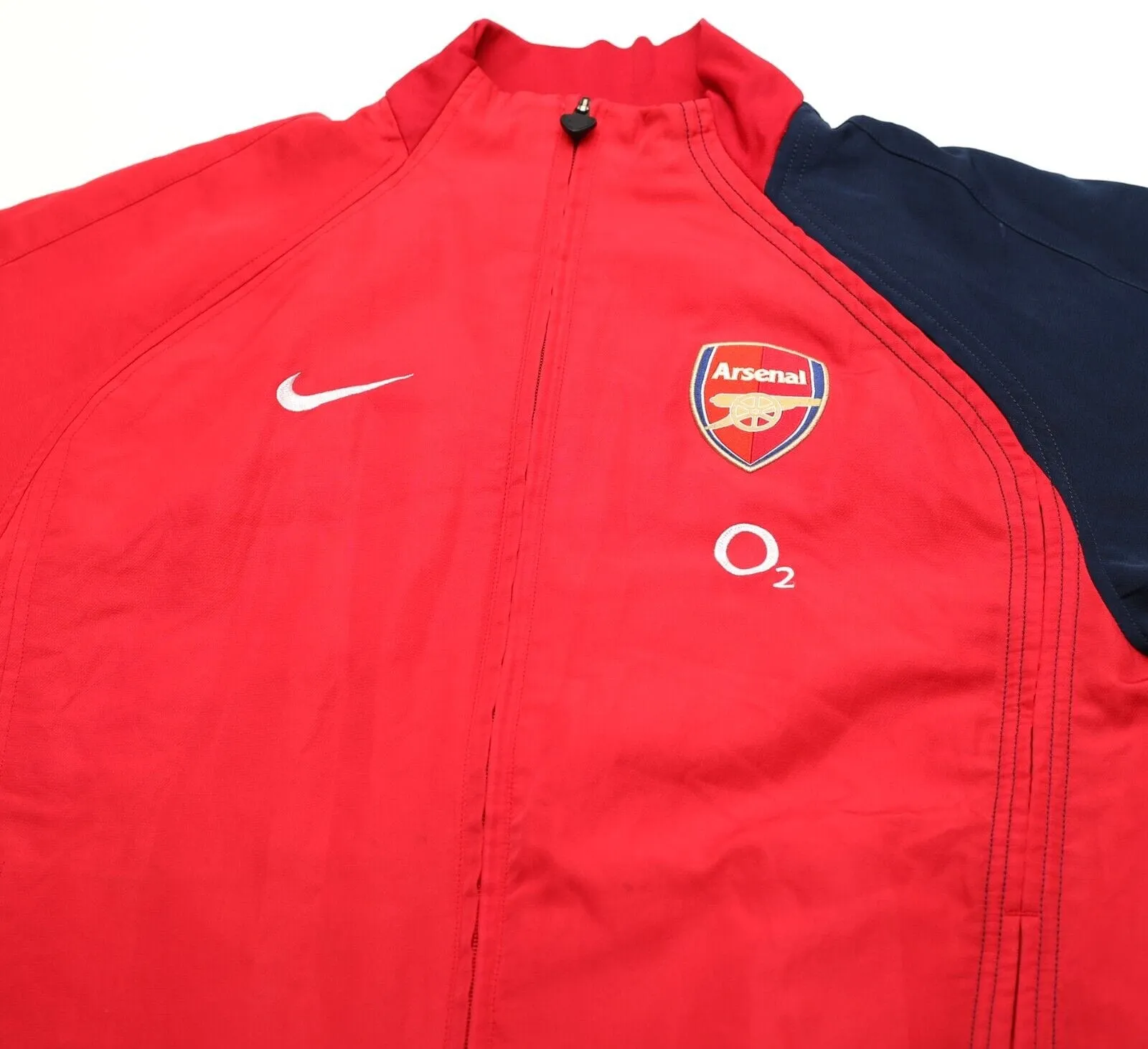 2004/05 ARSENAL Vintage Nike Football Track Top Jacket (S/M)