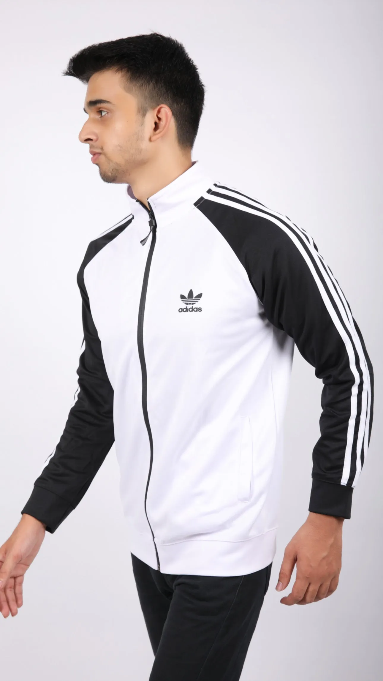 ADI White Track Jacket - Imported