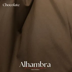 Alhambra Premium 4 Season Wash & Wear Suit (Chocolate) 4-Meter