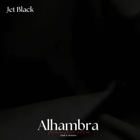 Alhambra Premium 4 Season Wash & Wear Suit (Jet Black) 4-Meter