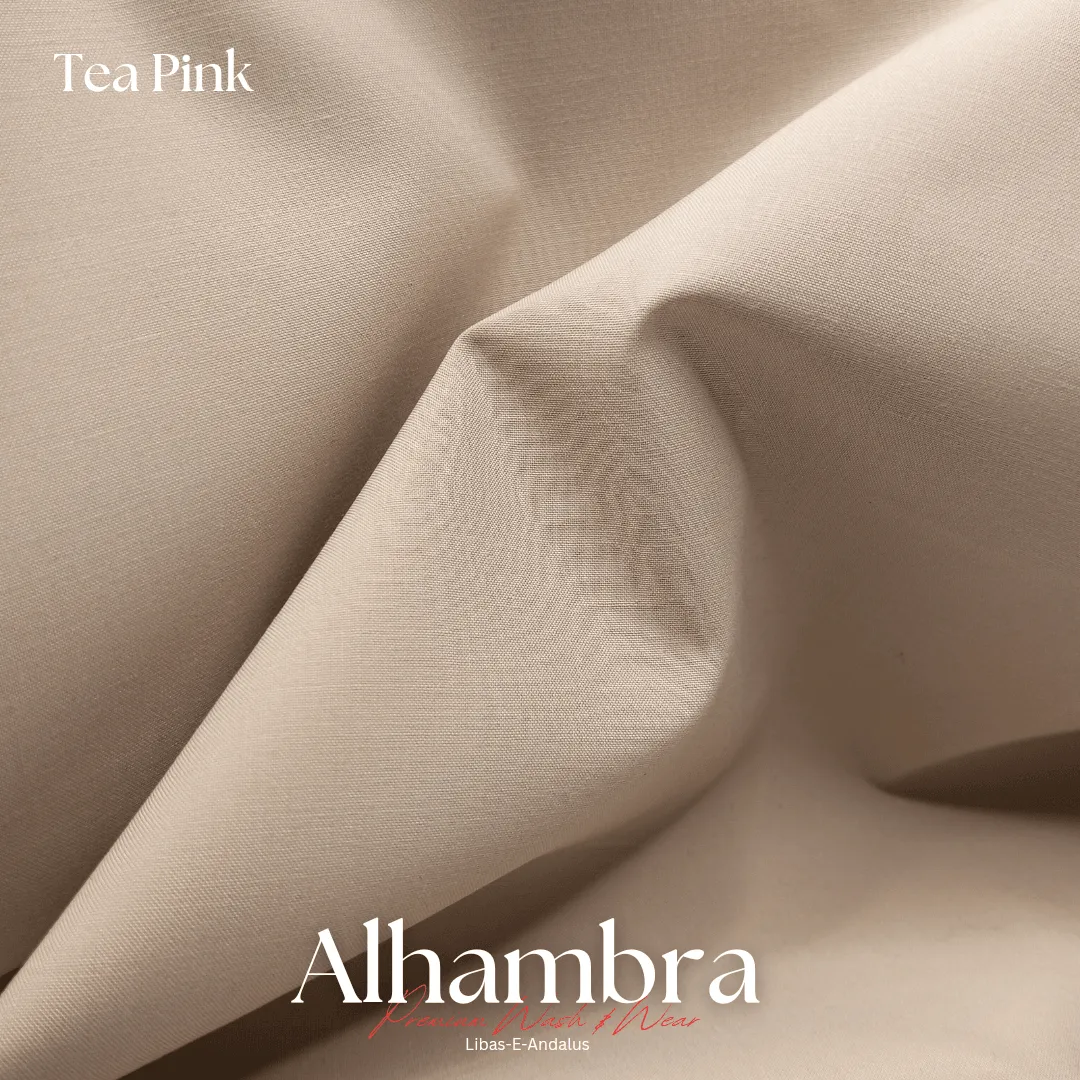 Alhambra Premium 4 Season Wash & Wear Suit (Tea Pink) 4-Meter