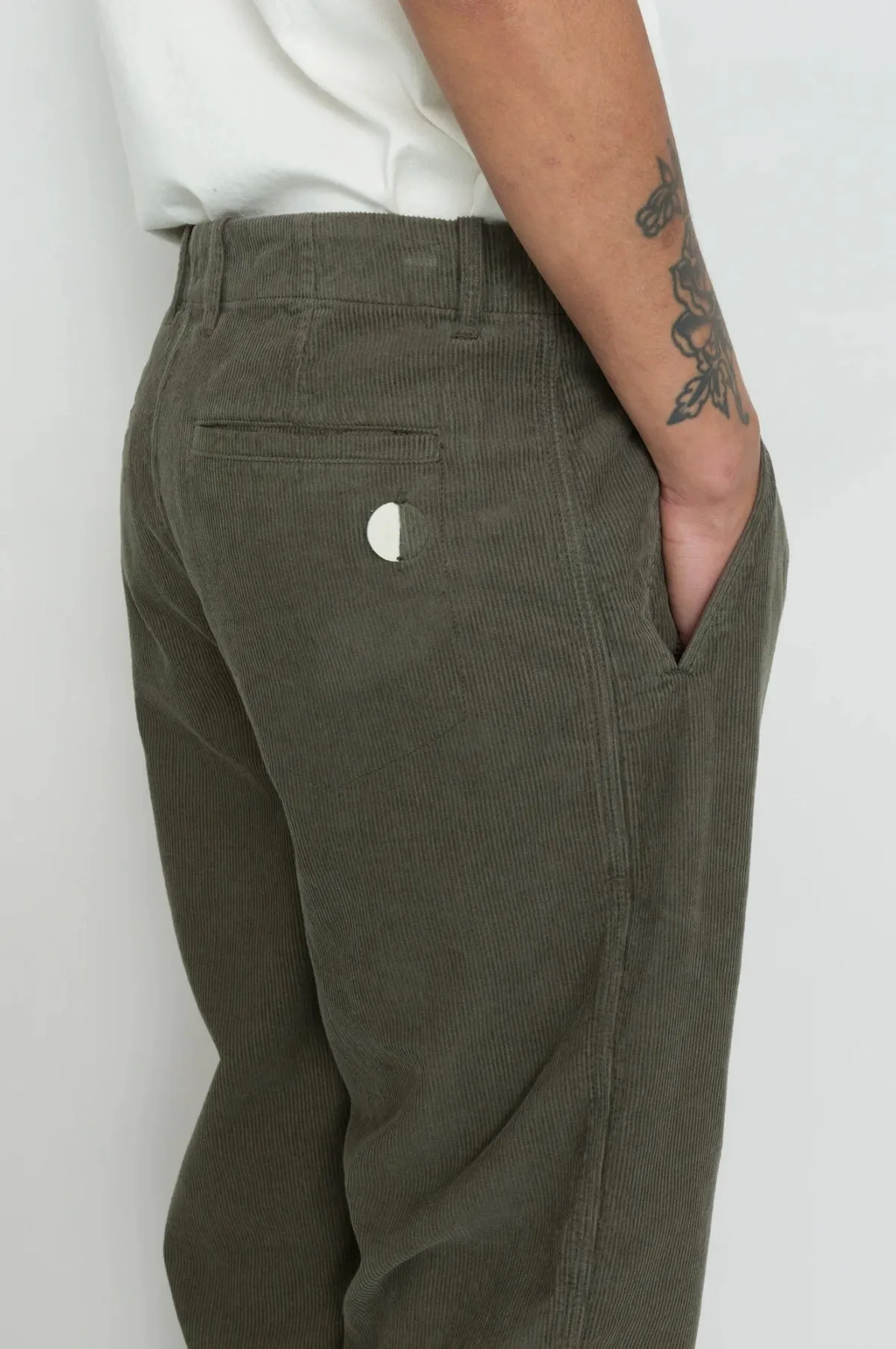 Assembly Pant Dark Sage Cord