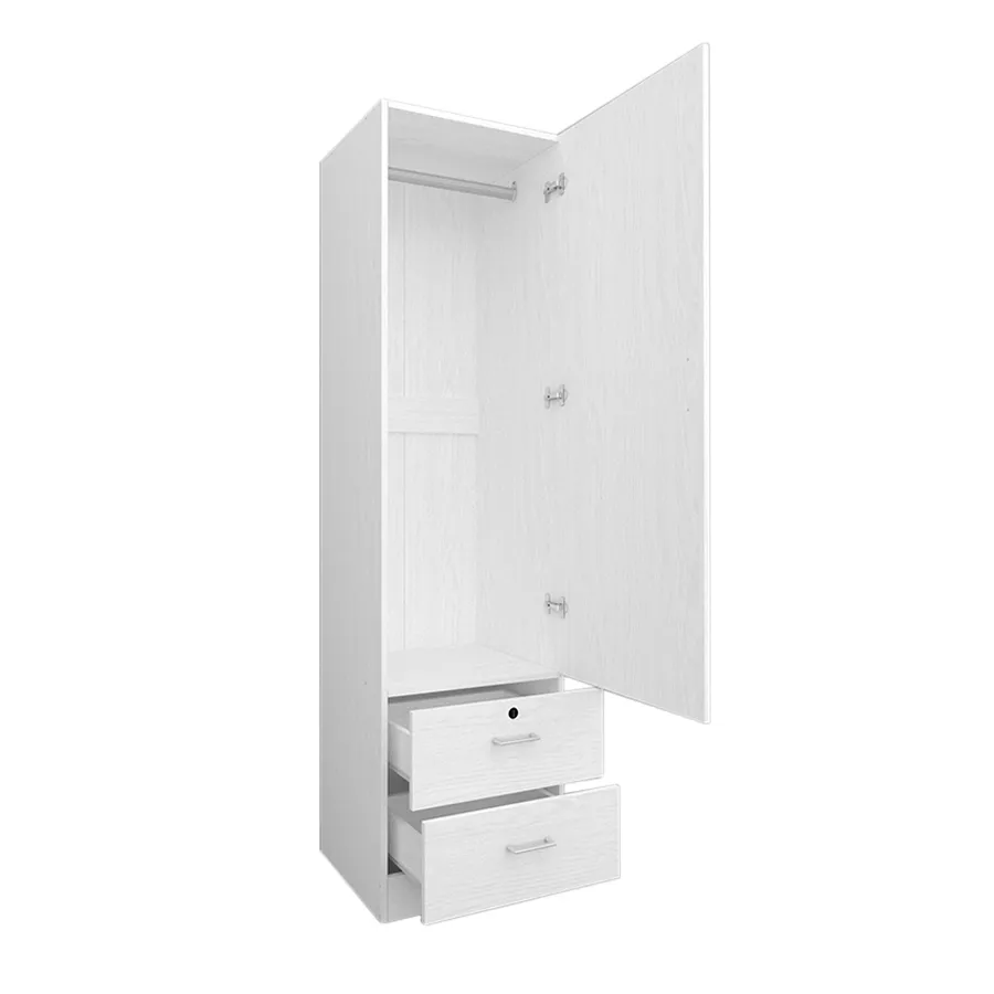 Averie 1 Door Wardrobe with 2 Drawer