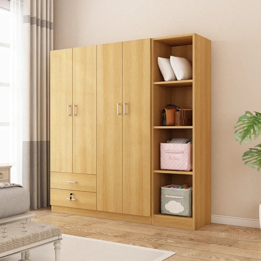 Averie 4 Door with 2 Drawer Wardrobe