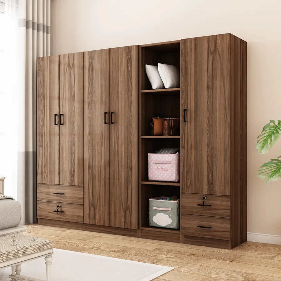 Averie 4 Door with 2 Drawer Wardrobe