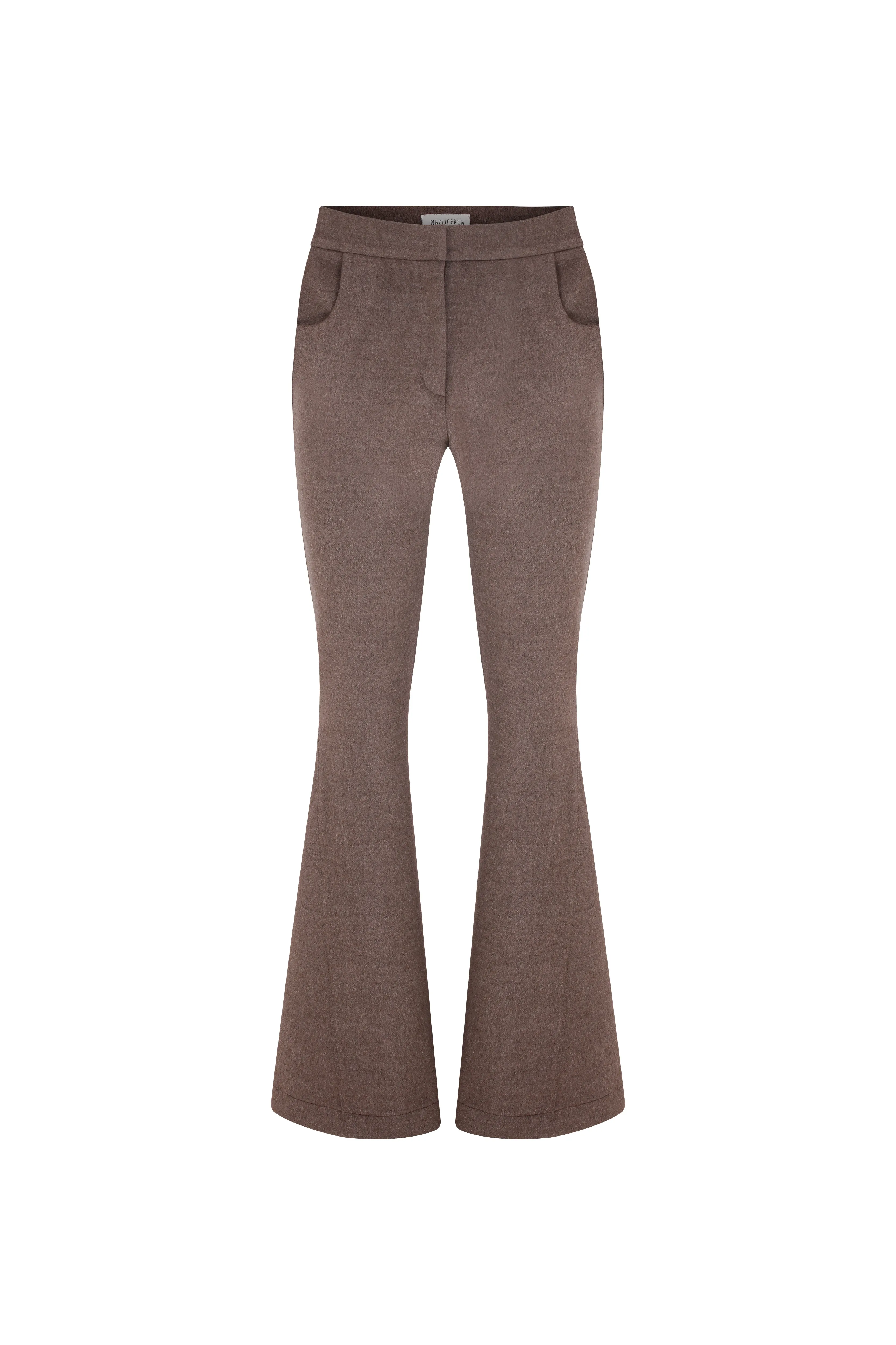 Avrell Cashmere Trousers in Dark Brown