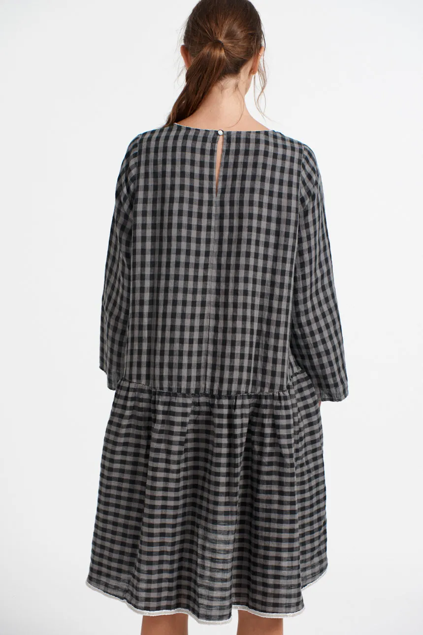 Babydoll Dress in Gingham