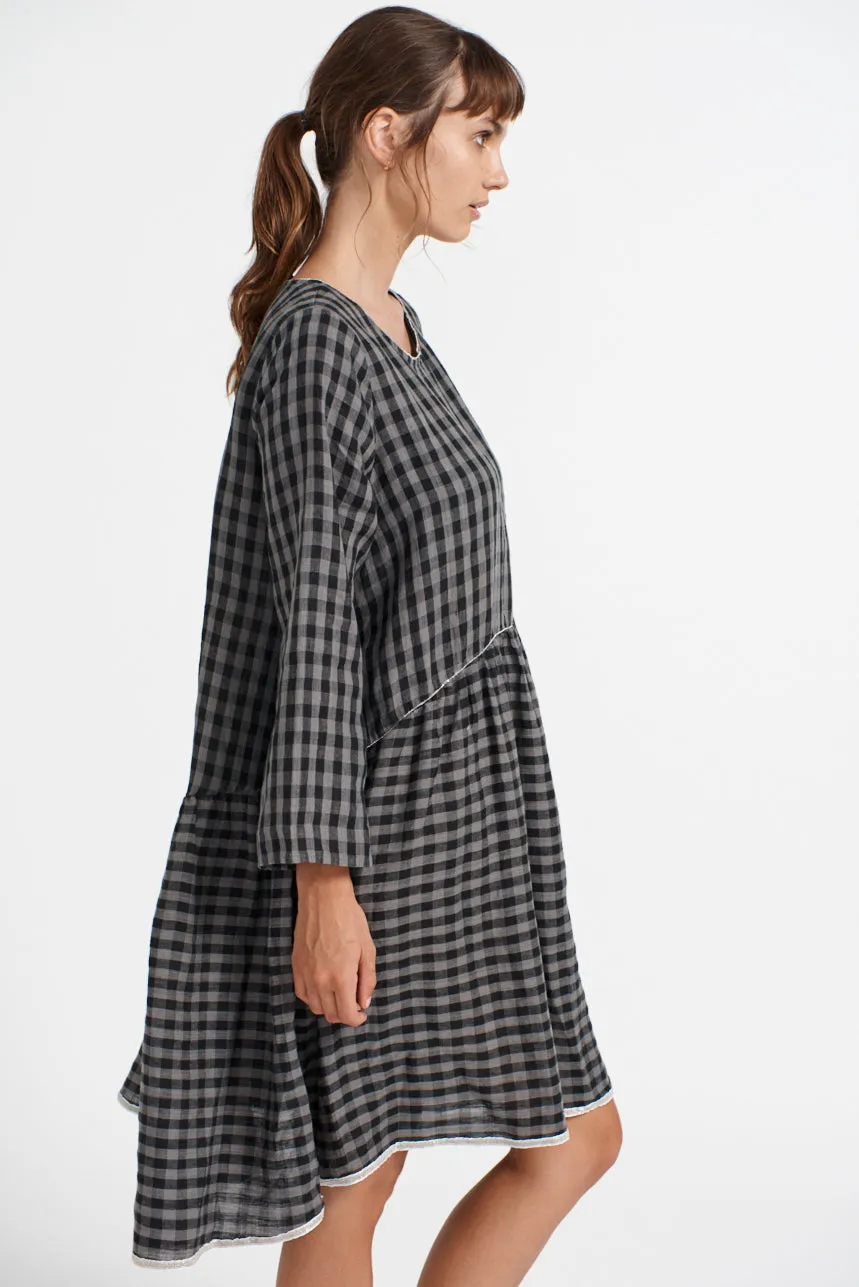 Babydoll Dress in Gingham