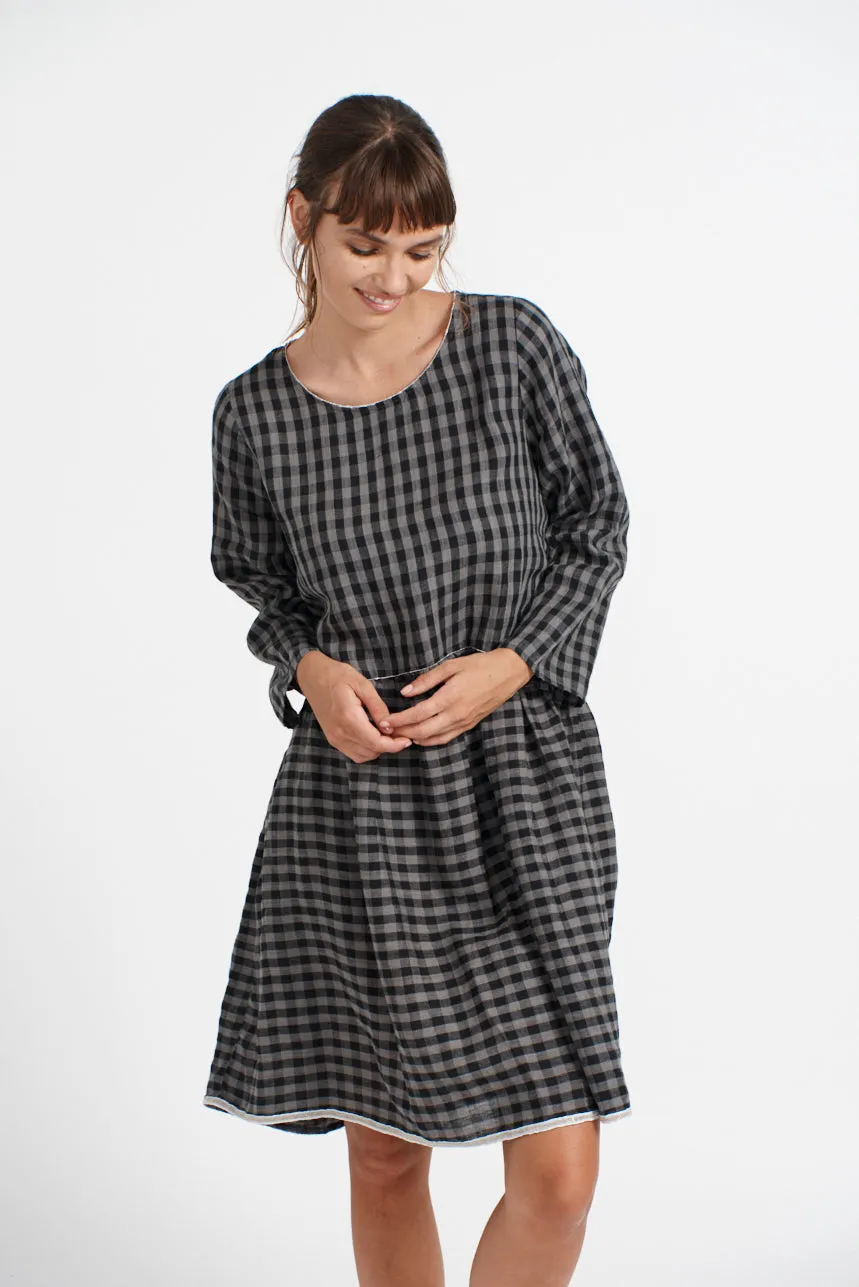 Babydoll Dress in Gingham