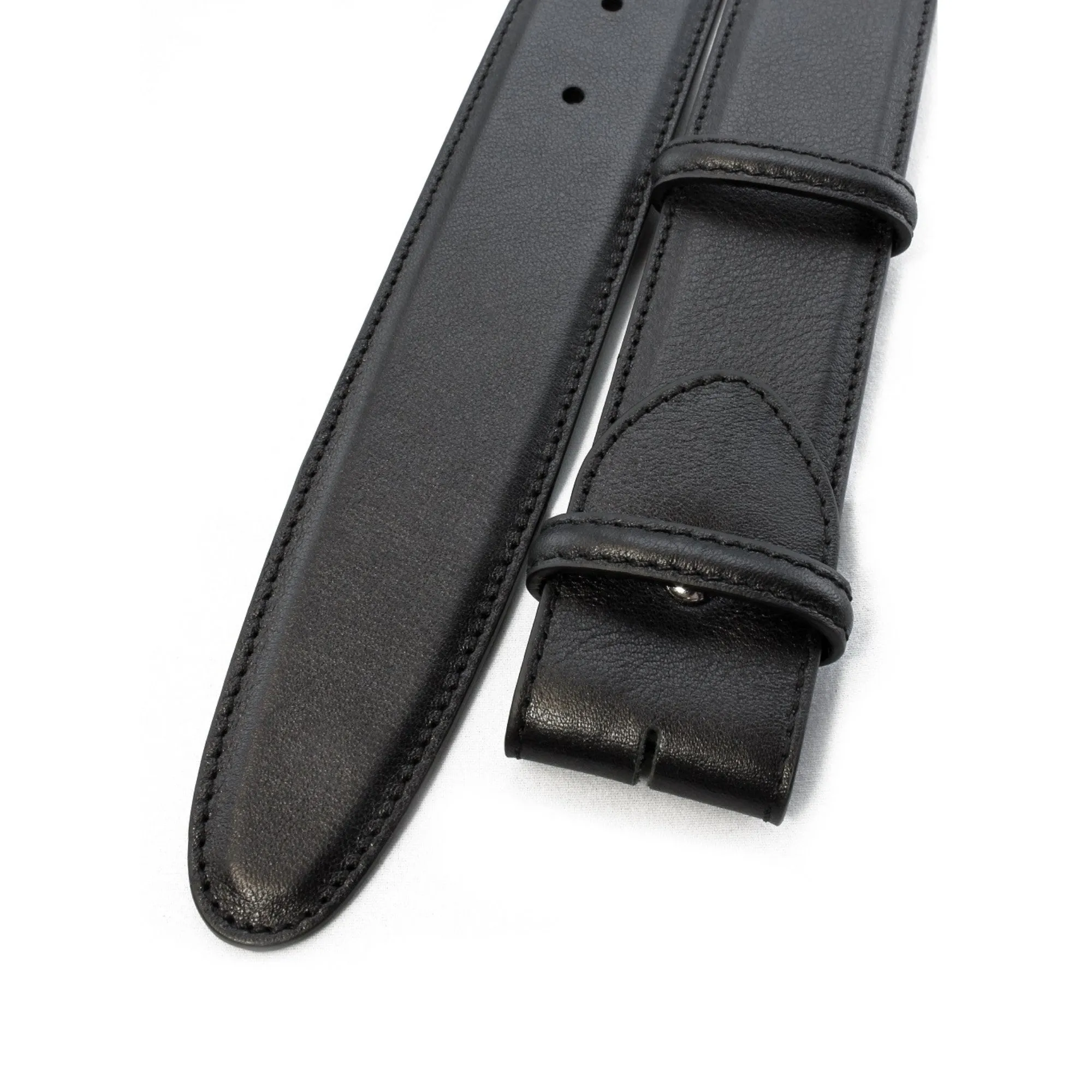 Bacall Napa Feel Leather Belt Strap