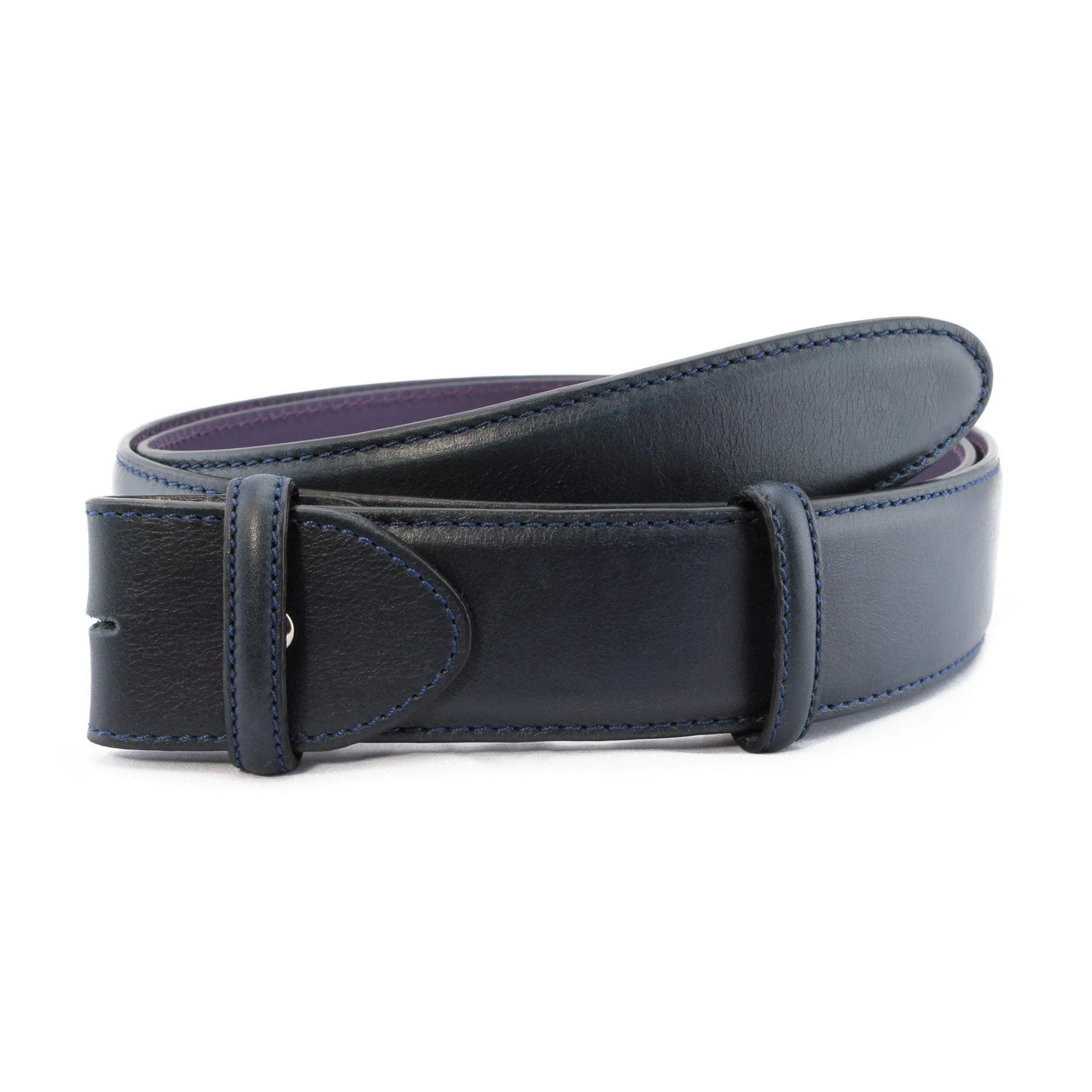 Bacall Napa Feel Leather Belt Strap