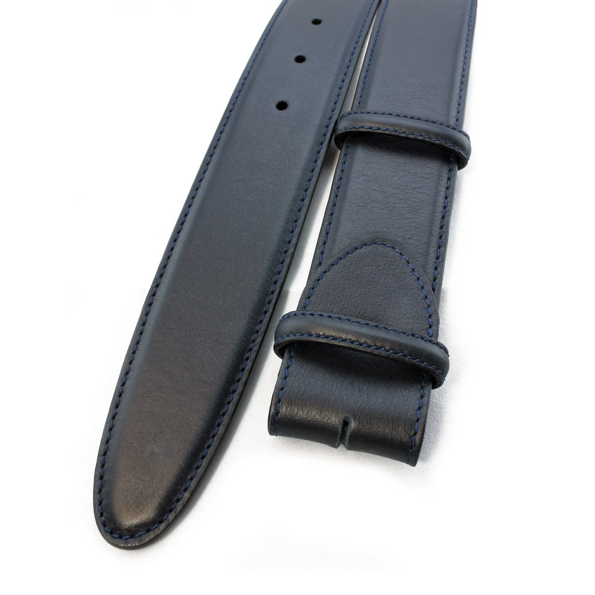 Bacall Napa Feel Leather Belt Strap