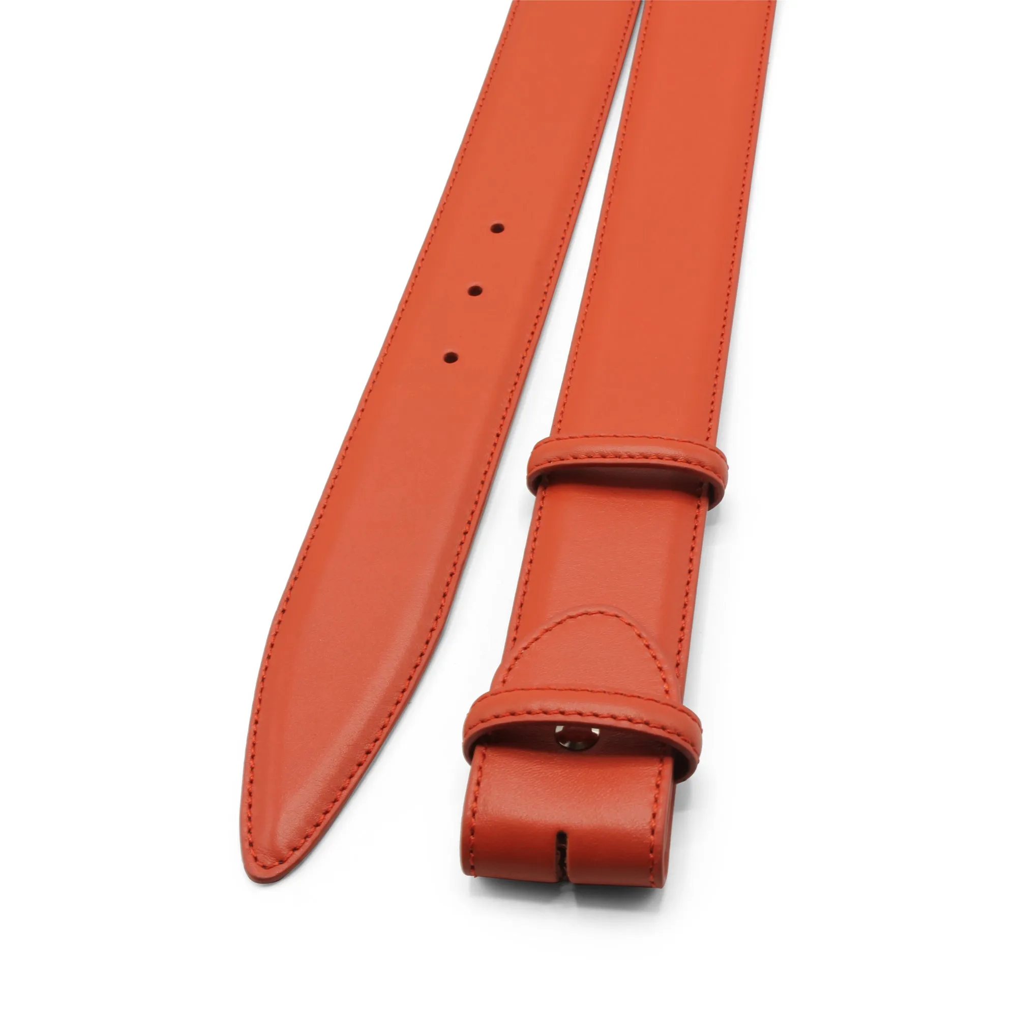 Bacall Napa Feel Leather Belt Strap