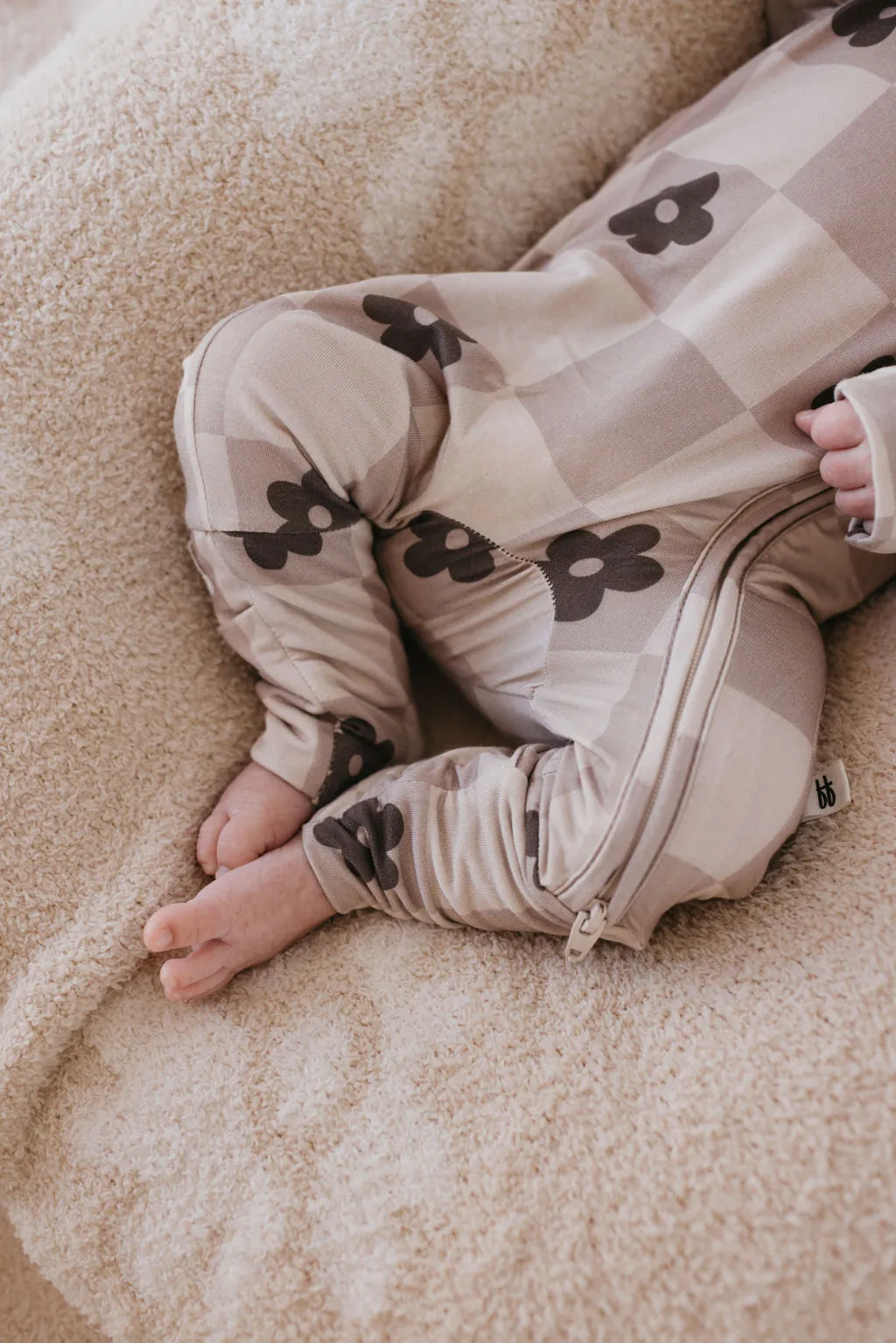 Bamboo Zip Pajamas | Flower Child