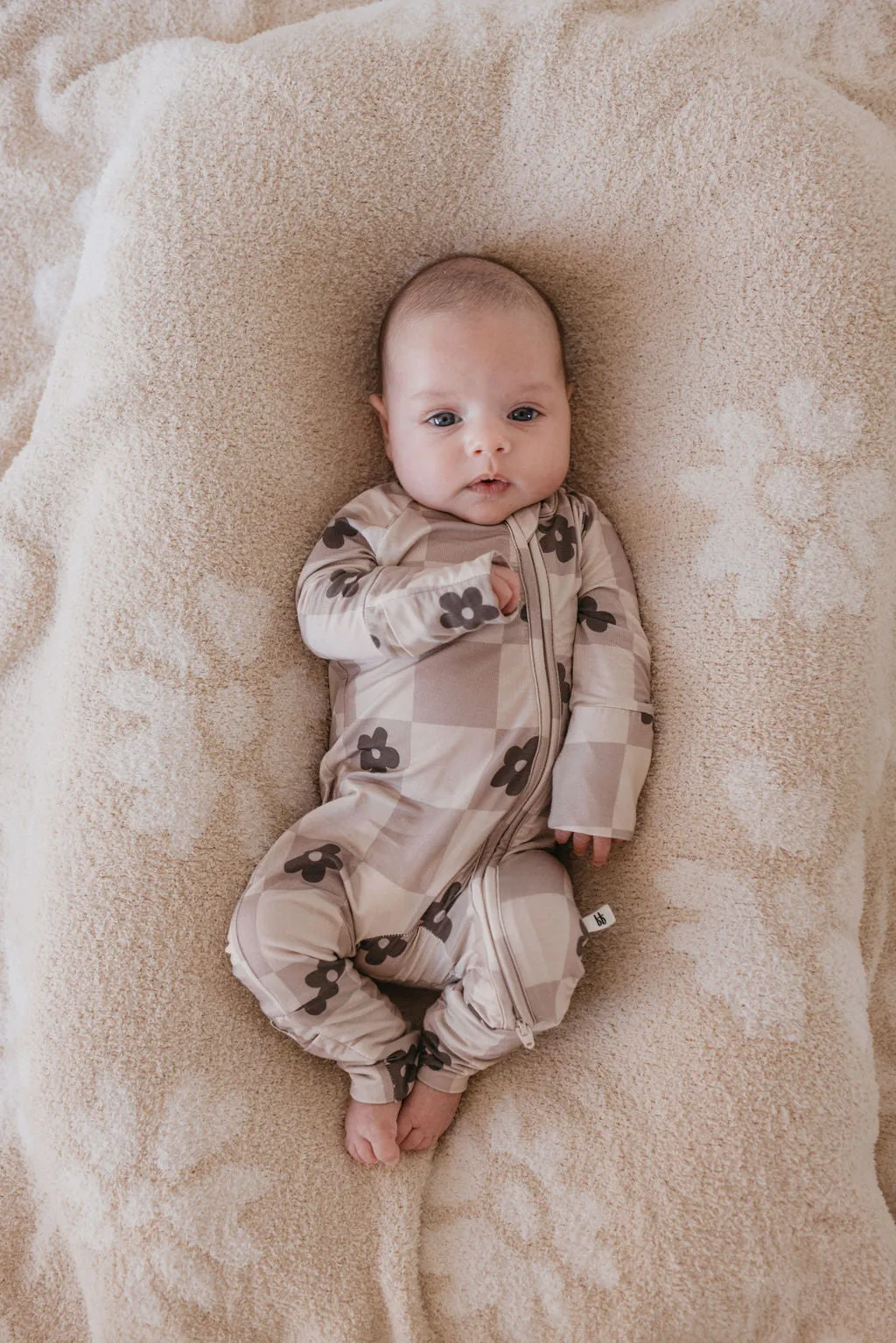 Bamboo Zip Pajamas | Flower Child