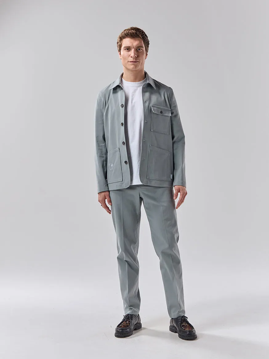 Batch 05 - Mens Stone Grey Cotton Suit