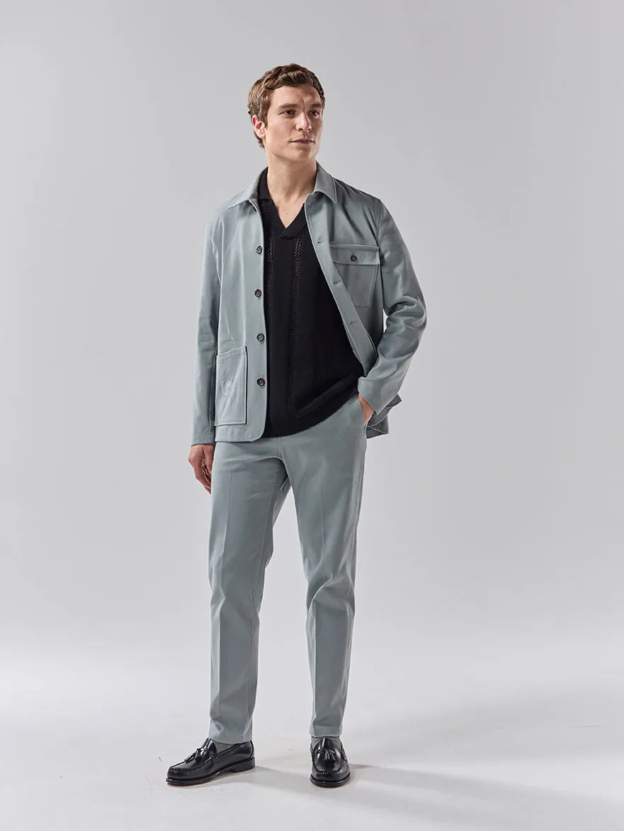 Batch 05 - Mens Stone Grey Cotton Suit