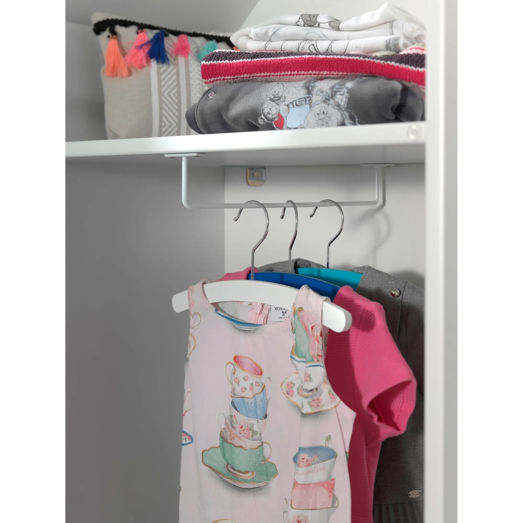 'Beach House' Wardrobe and Shelf Set - Pink