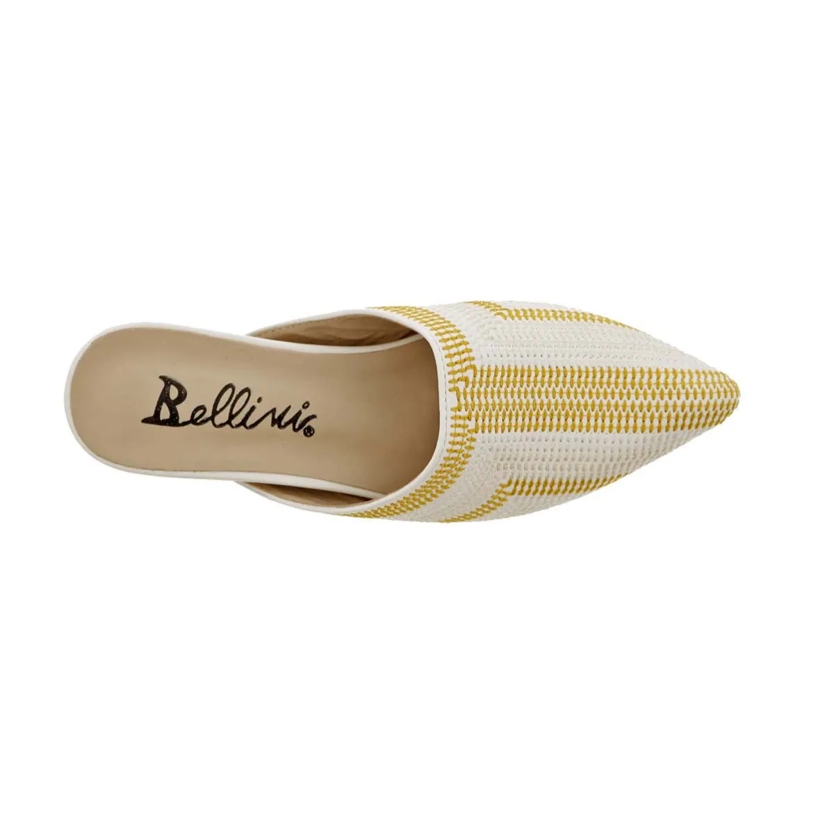 Bellini Festive Women Slip-on In White Multi Woven