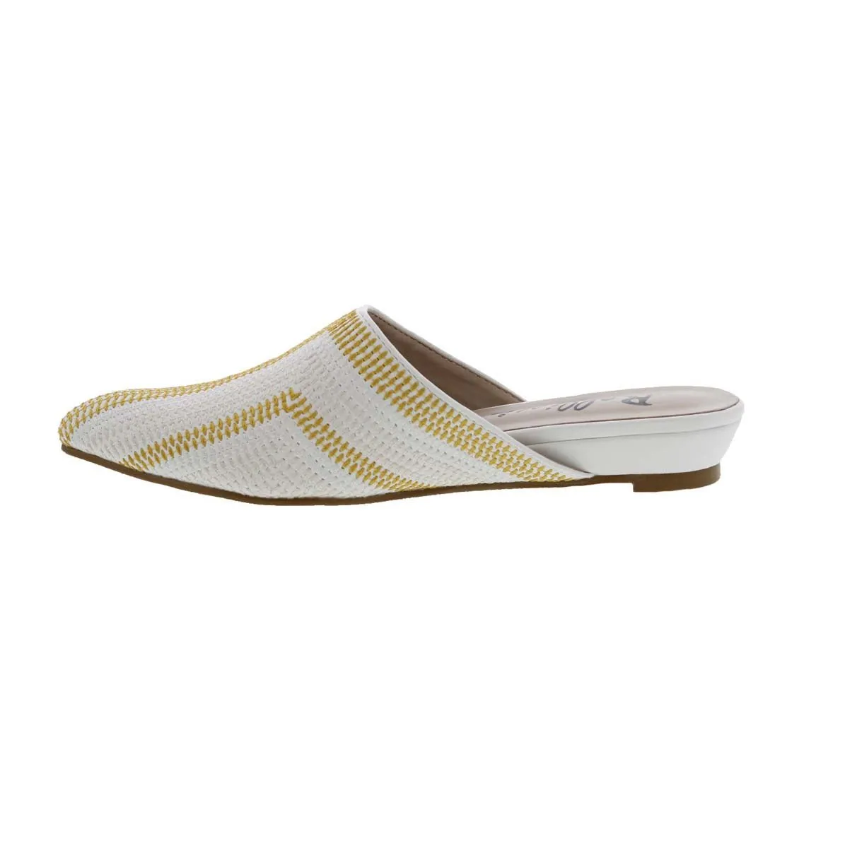 Bellini Festive Women Slip-on In White Multi Woven