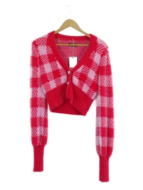 Bershka Red and Pink Cardigan S