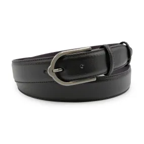 Black Cagney Hand Burnished Gunmetal Belt