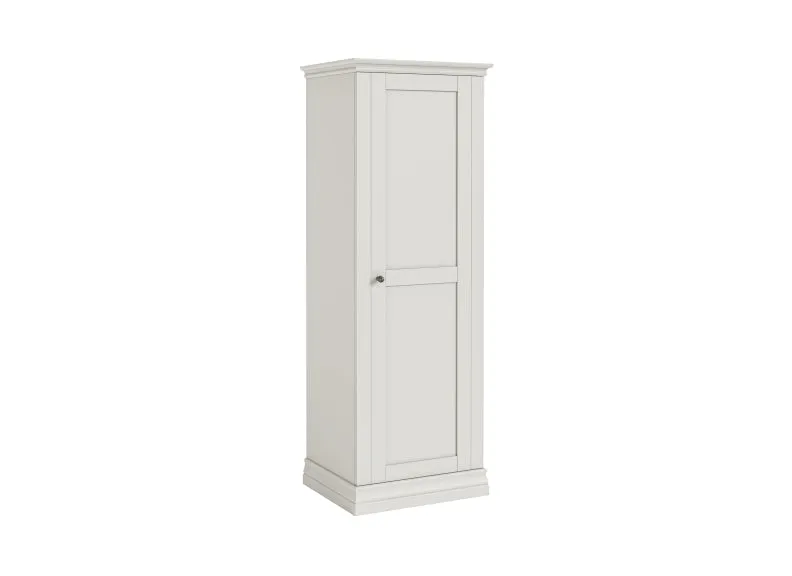 Bordeaux Cotton Single Door Wardrobe