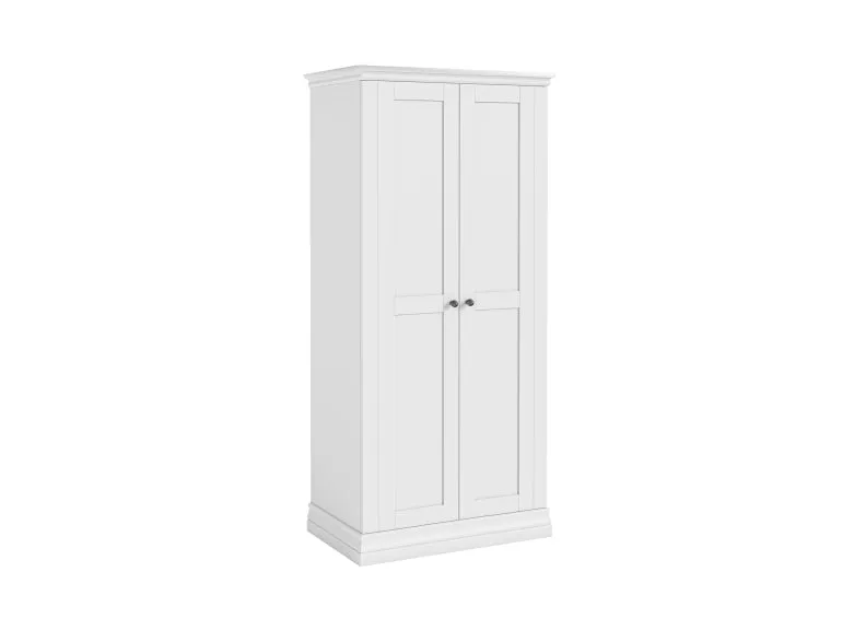 Bordeaux White Full Hanging Wardrobe