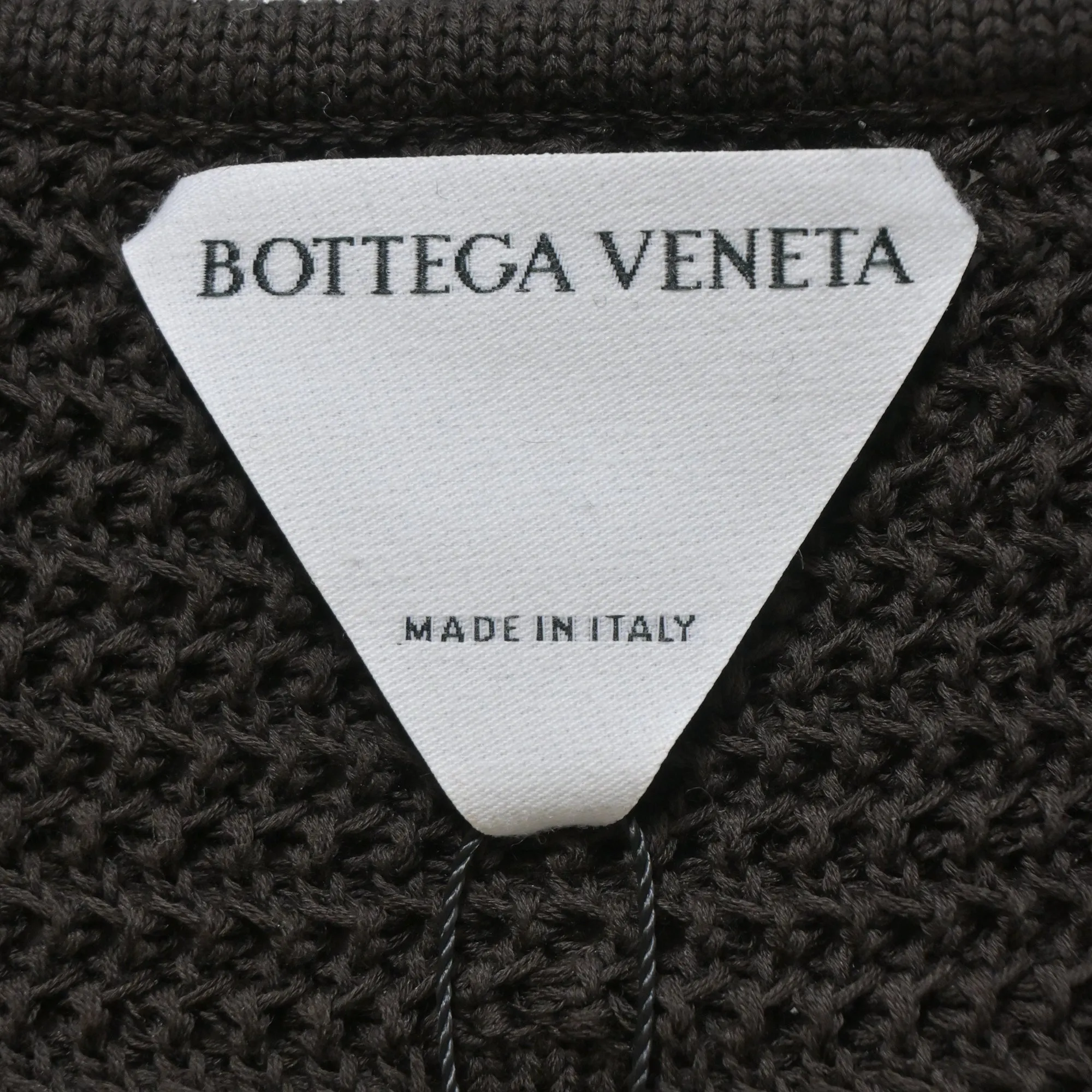 Bottega Veneta Knitted Jumper in Green Cotton