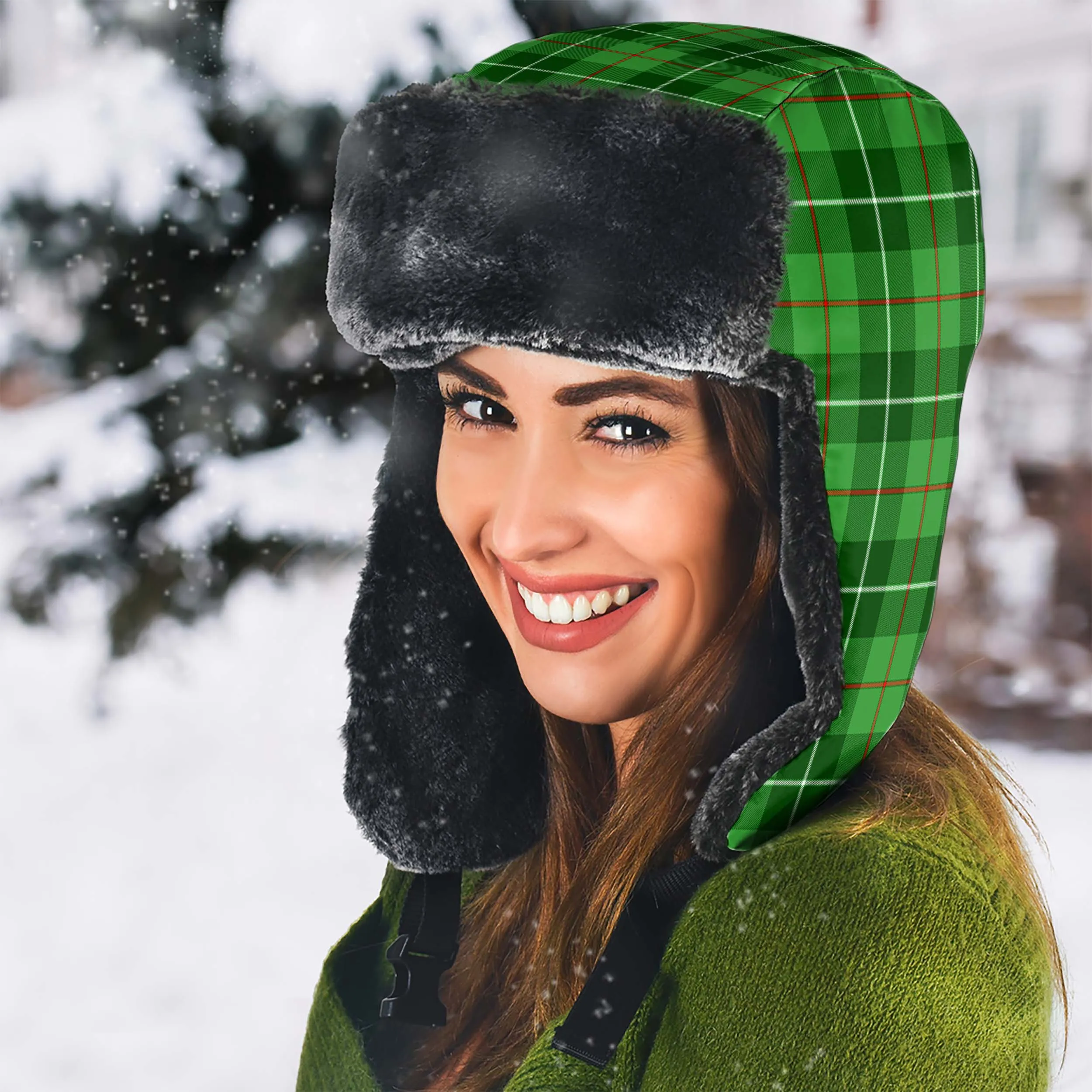 Boyle Tartan Winter Trapper Hat