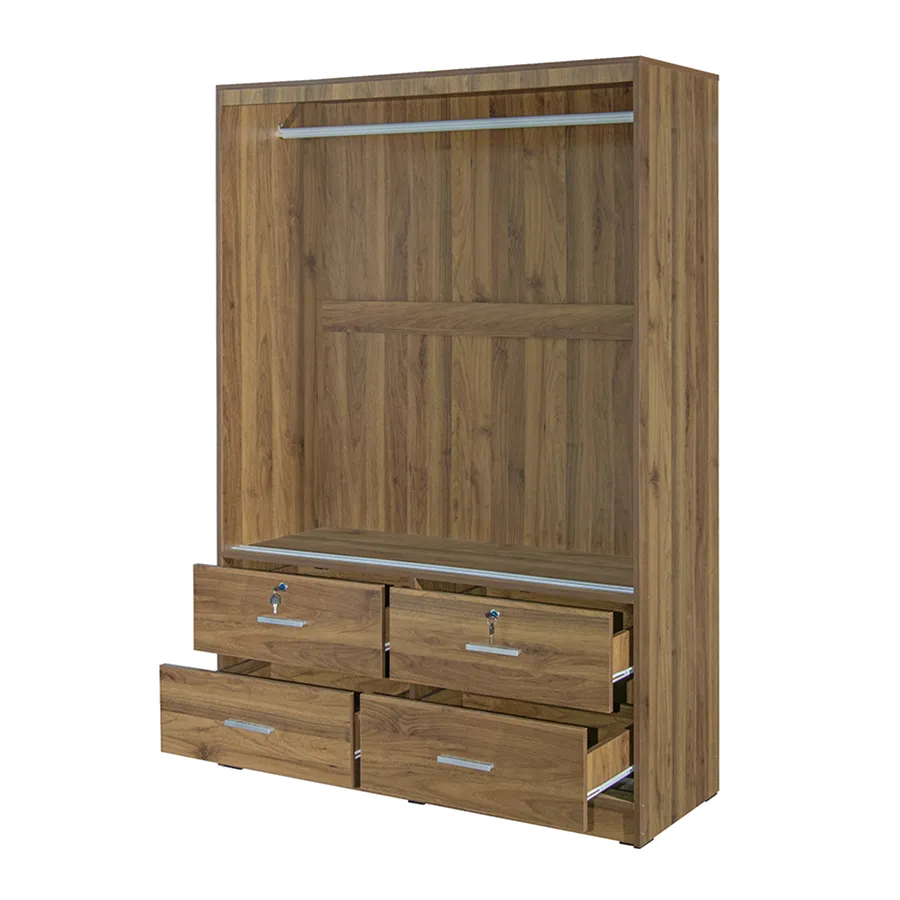 Brendle 120 cm Sliding Wardrobe