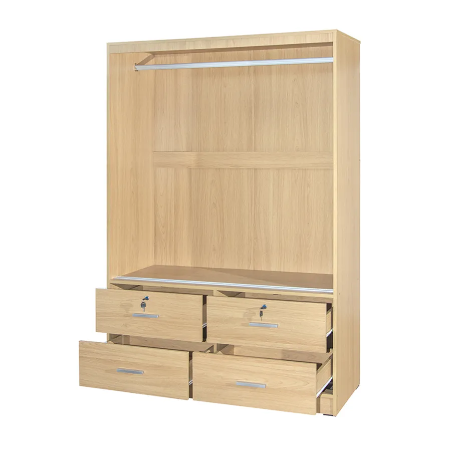 Brendle 120 cm Sliding Wardrobe