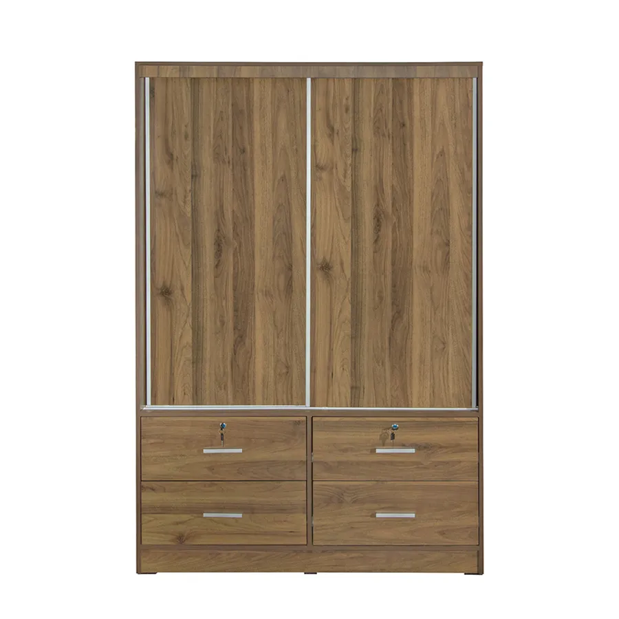 Brendle 120 cm Sliding Wardrobe