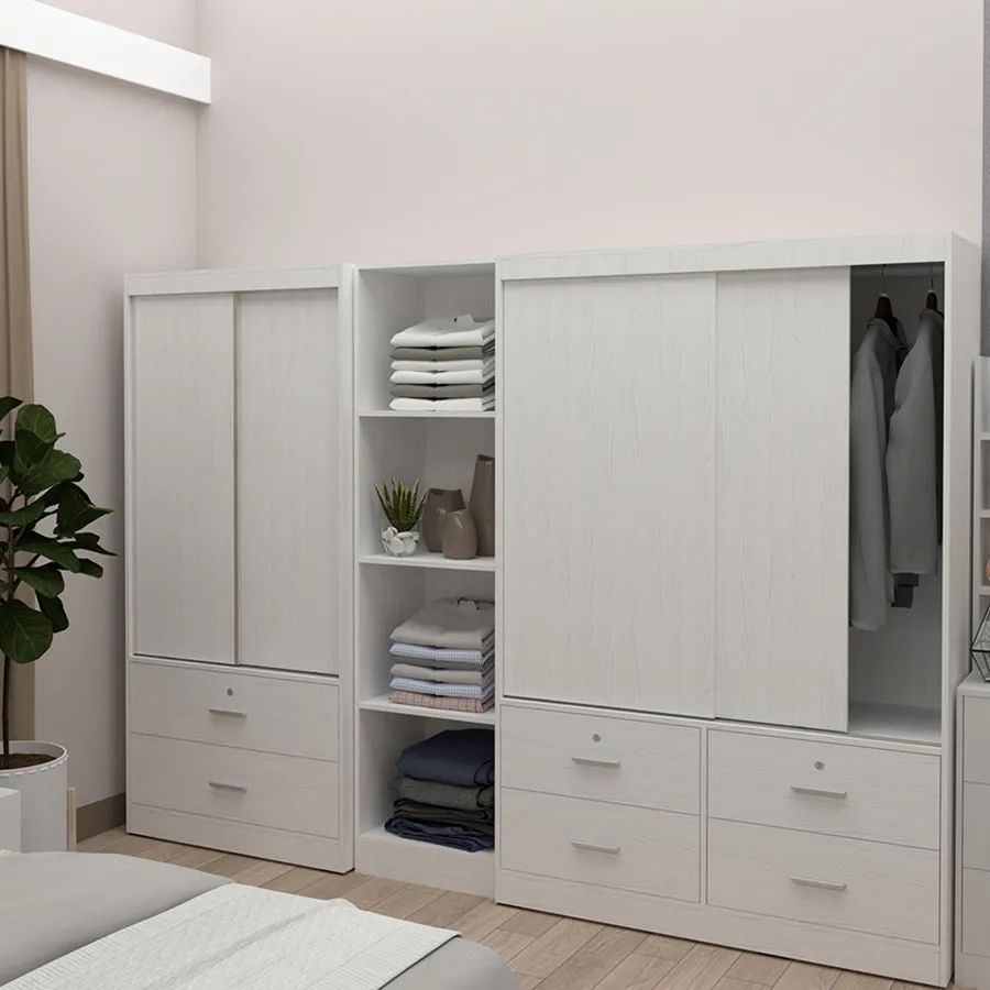 Brendle 120 cm Sliding Wardrobe