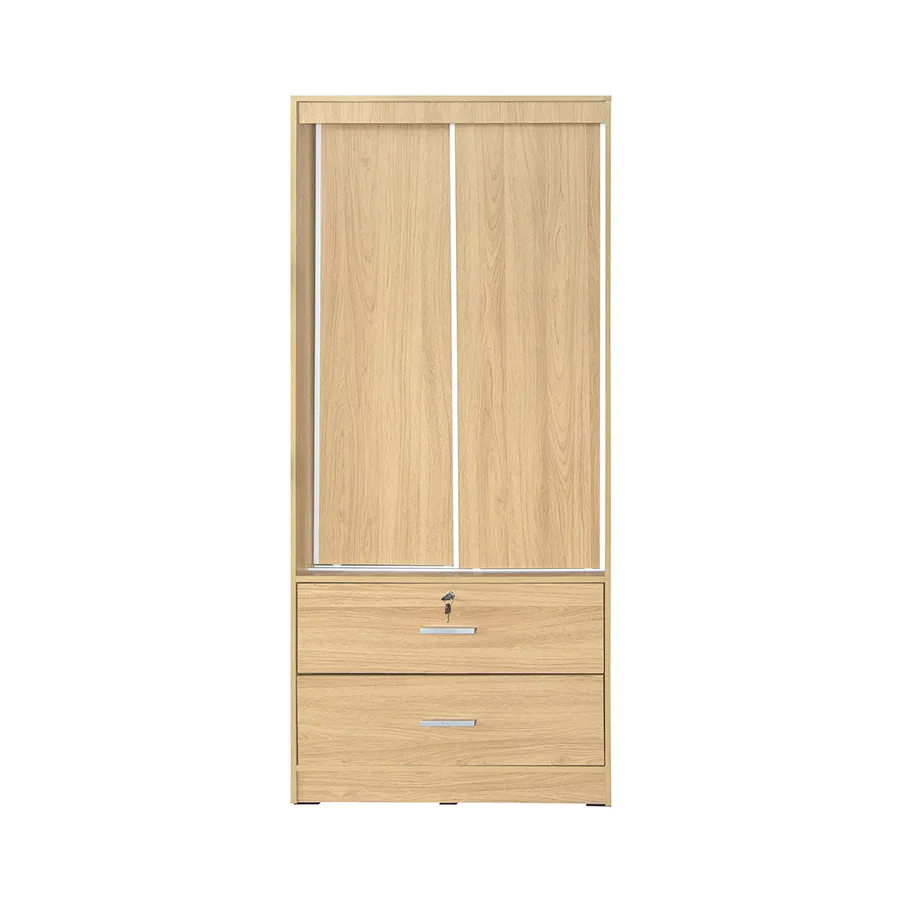 Brendle 80 cm Sliding Wardrobe