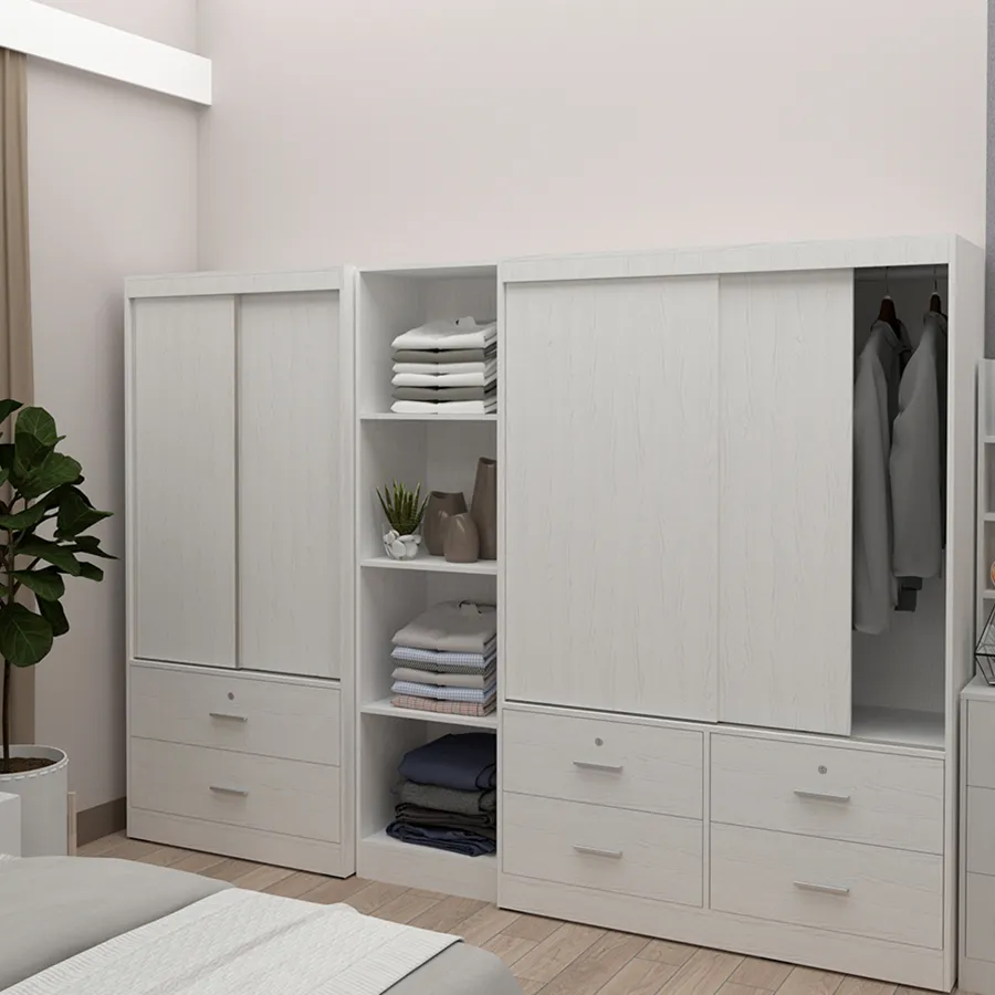 Brendle 80 cm Sliding Wardrobe