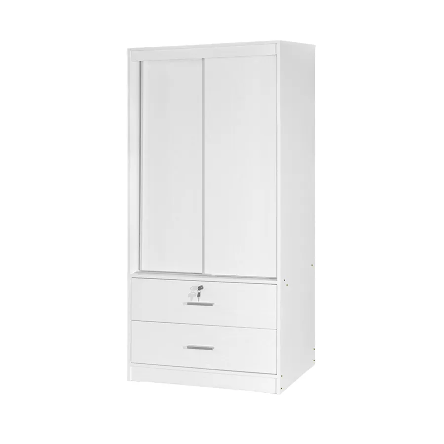 Brendle 80 cm Sliding Wardrobe