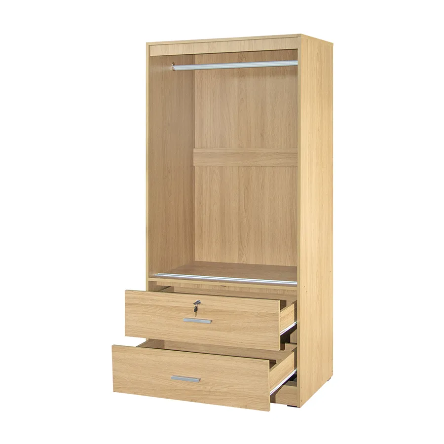 Brendle 80 cm Sliding Wardrobe