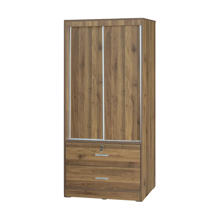 Brendle 80 cm Sliding Wardrobe