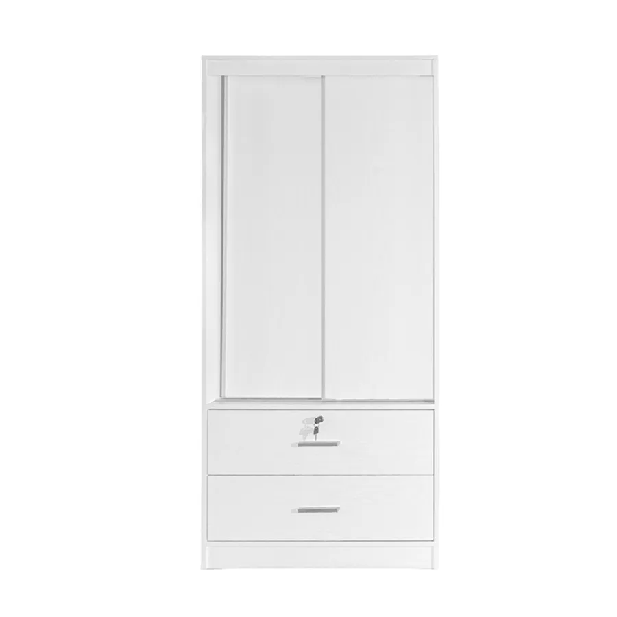 Brendle 80 cm Sliding Wardrobe