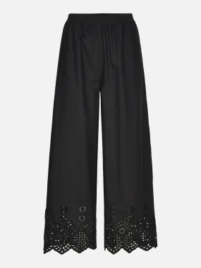 Broderie Anglaise Cotton Pant