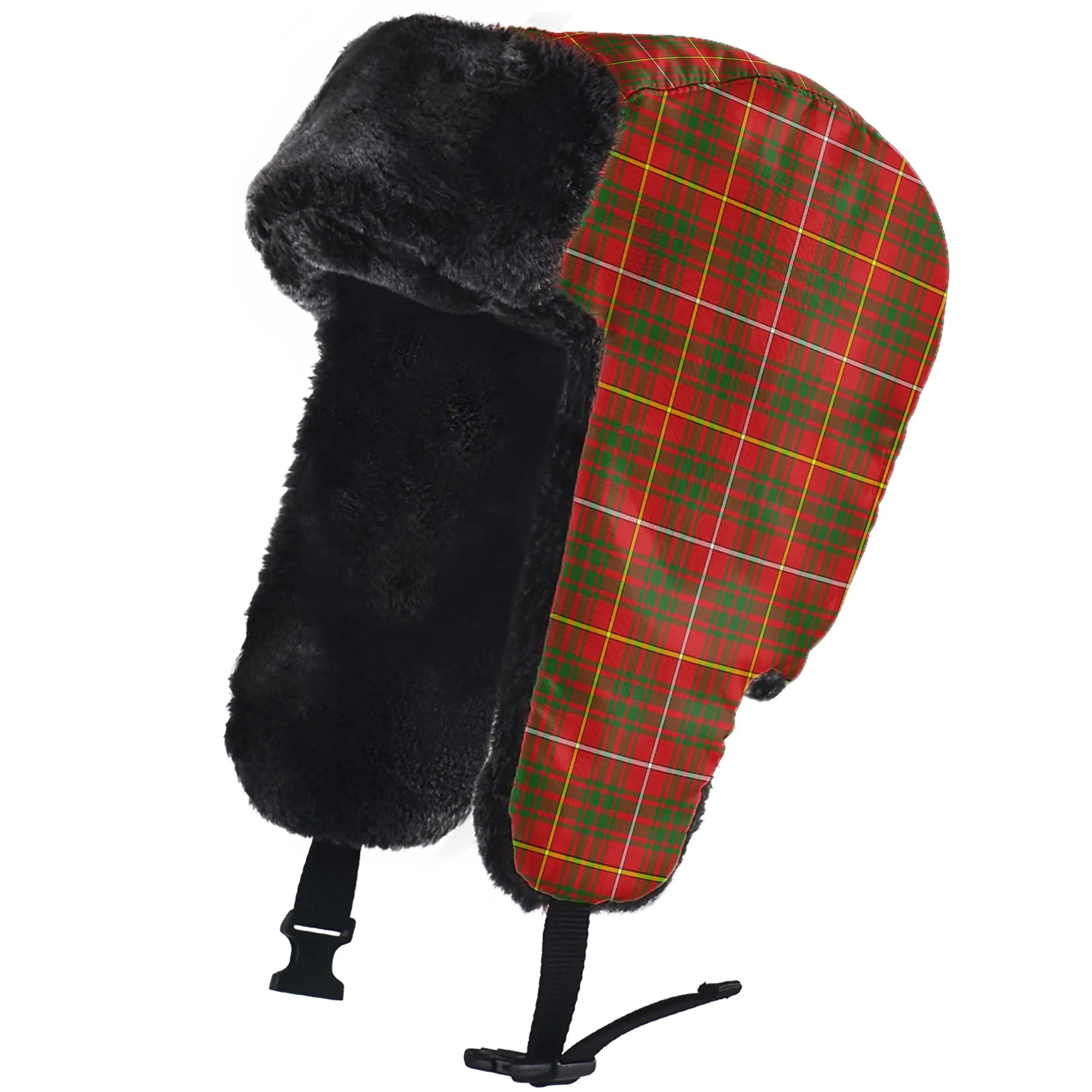 Bruce Modern Tartan Winter Trapper Hat