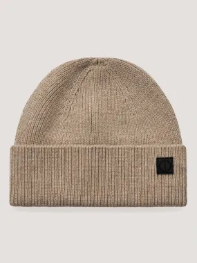 Bruun & Stengade Men Beige Solid Beanie Cap