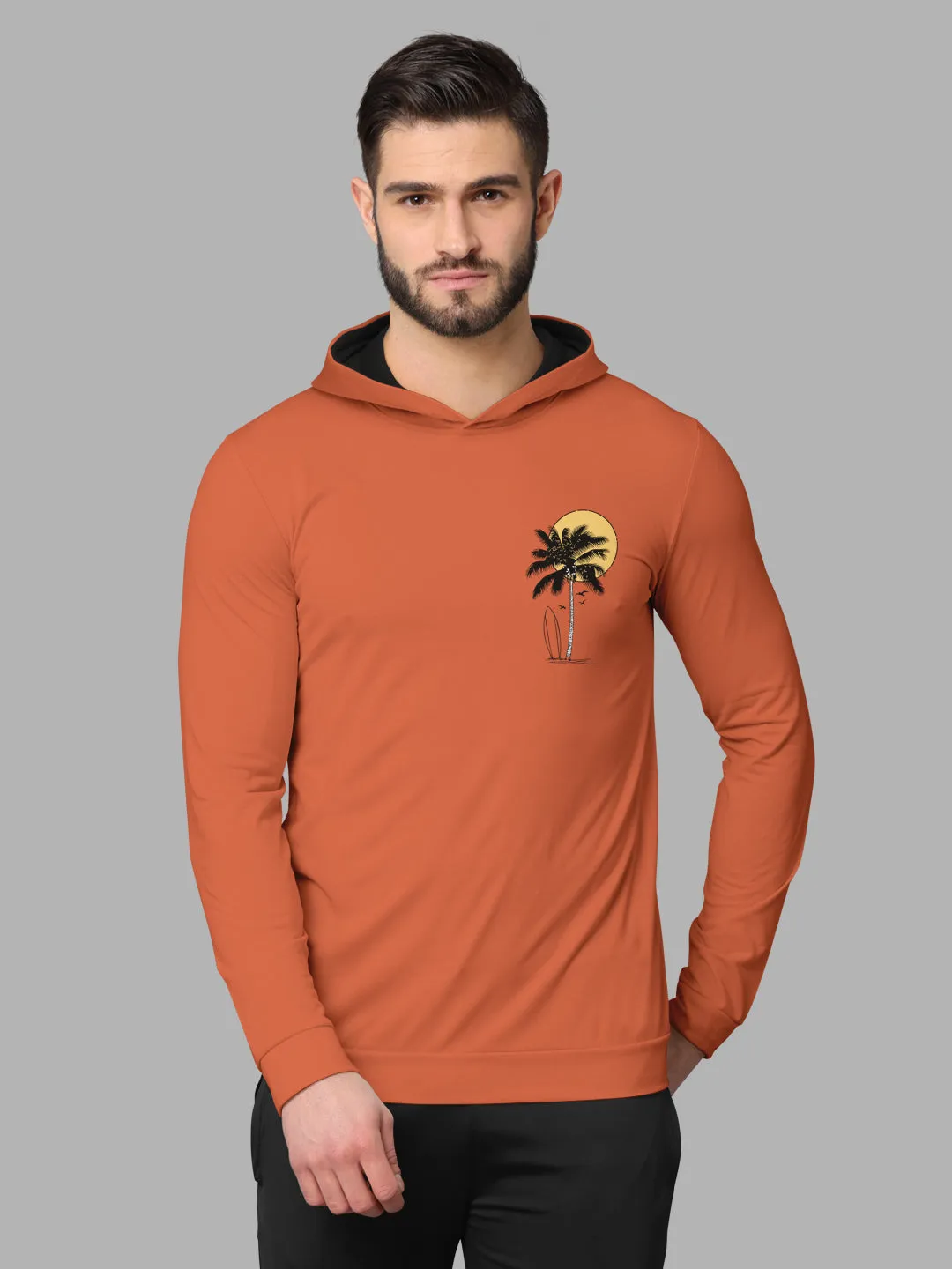 Bullmer Mens Loopknit Hooded T Shirt By Hellcat Pack of 2