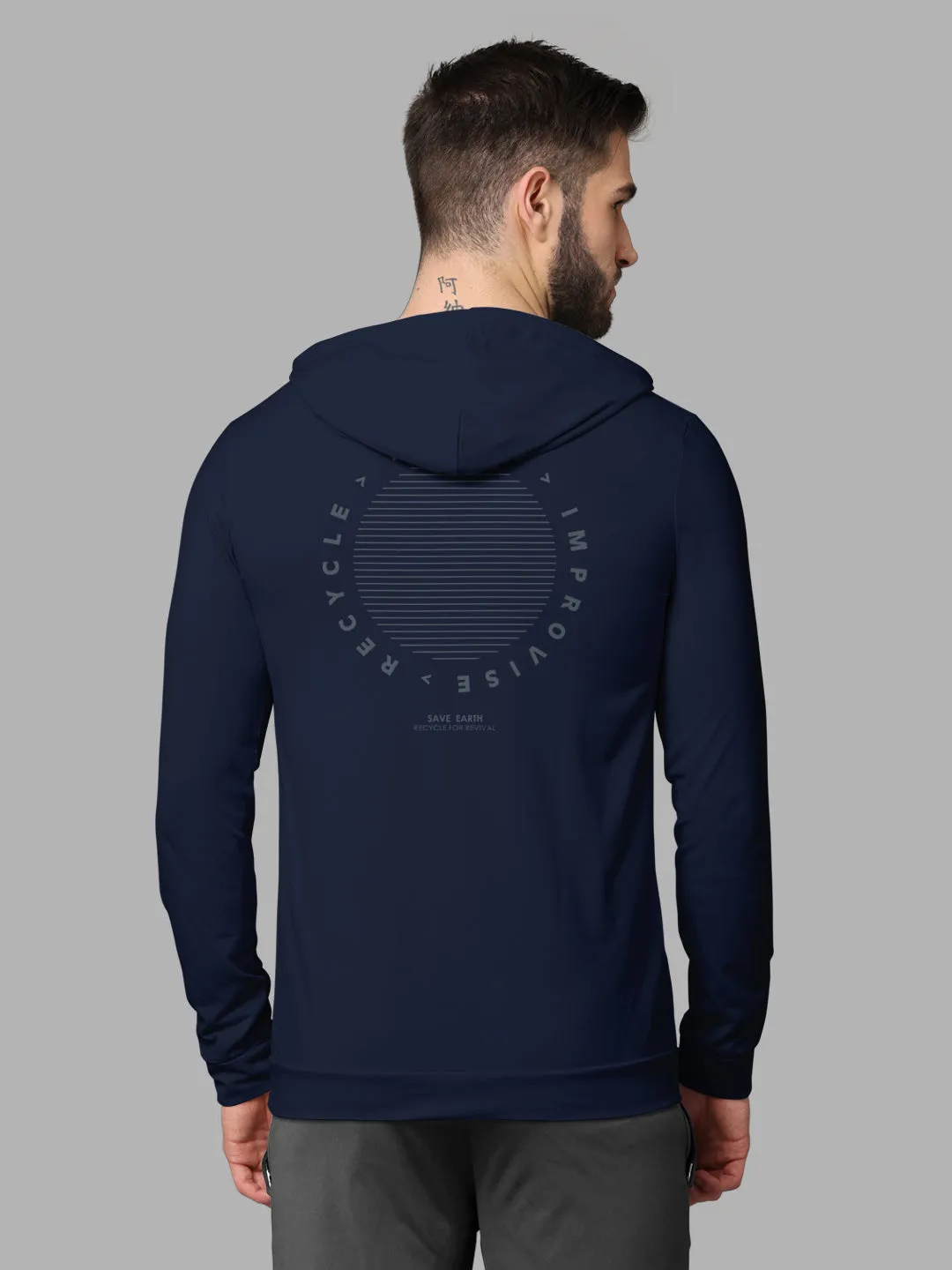 Bullmer Mens Loopknit Hooded T Shirt By Hellcat Pack of 2