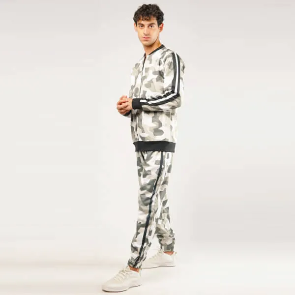 Camo jacket And Jogger Pant Track Suit