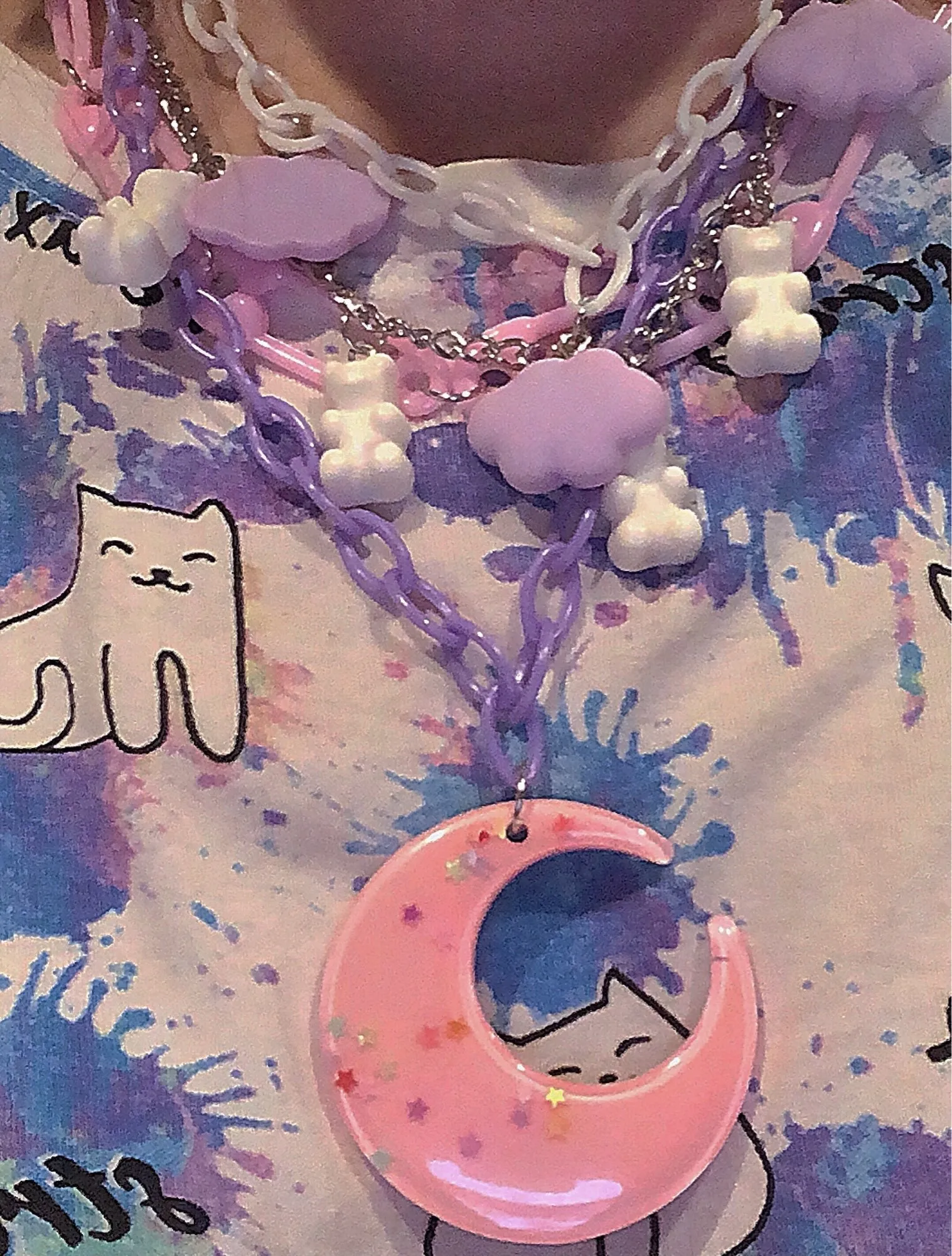 Candy Moon Decora Necklace