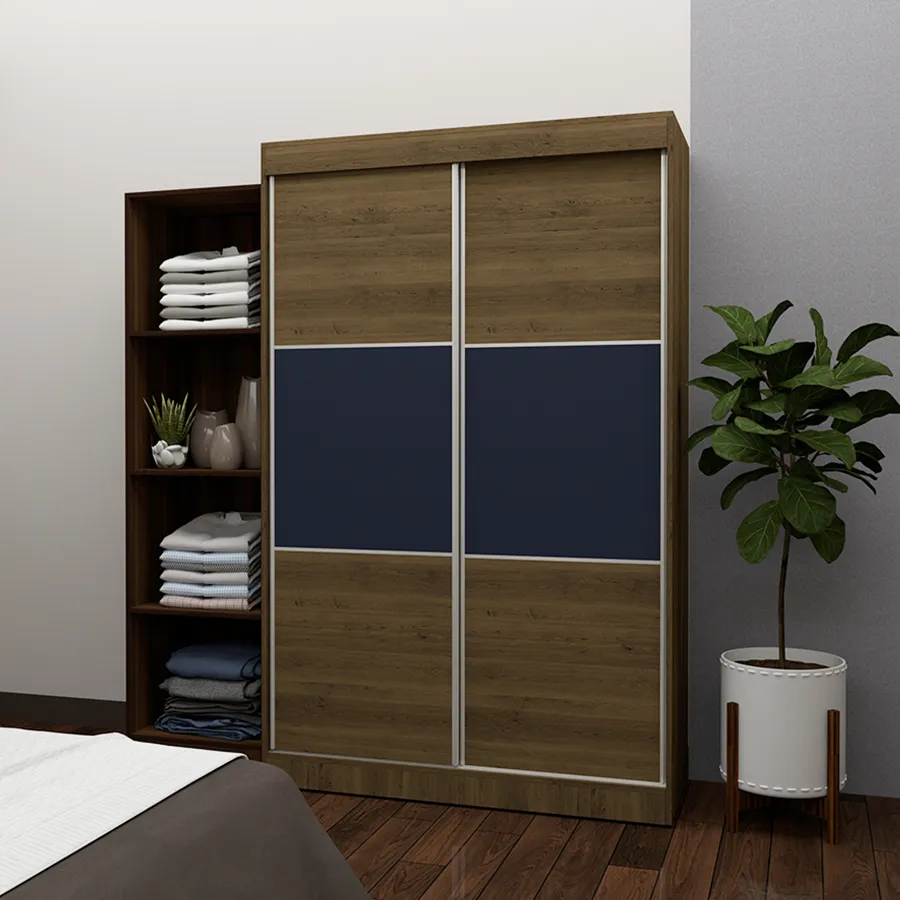 Cascio 120 cm Sliding Wardrobe