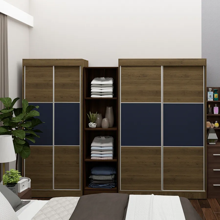 Cascio 120 cm Sliding Wardrobe